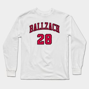 BallZach - White Long Sleeve T-Shirt